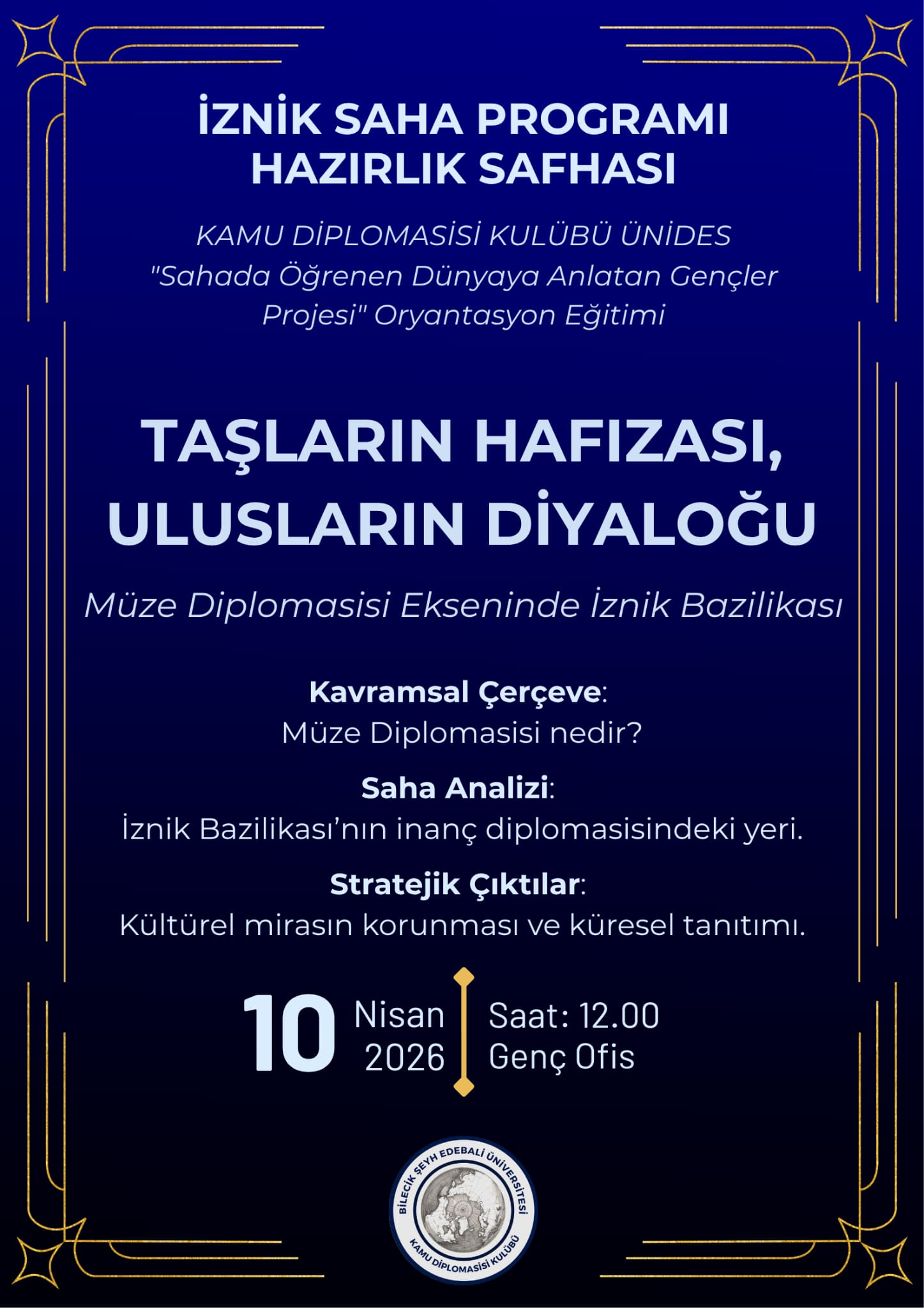 Taşların Hafızası, Ulusların Diyaloğu Etkinliği